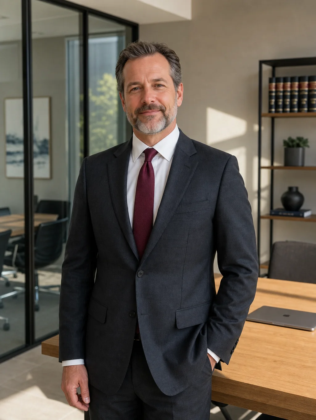 Portrait of Marcus A. Vance, attorney at LexCorp